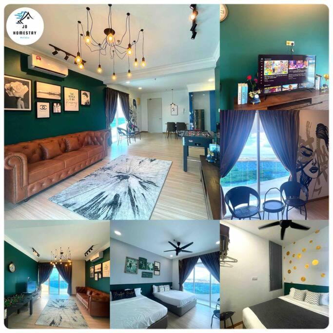 The Wave @2+1br Seaview / 10pax / 3 Balcony / 1km Jonker Apartment Malacca