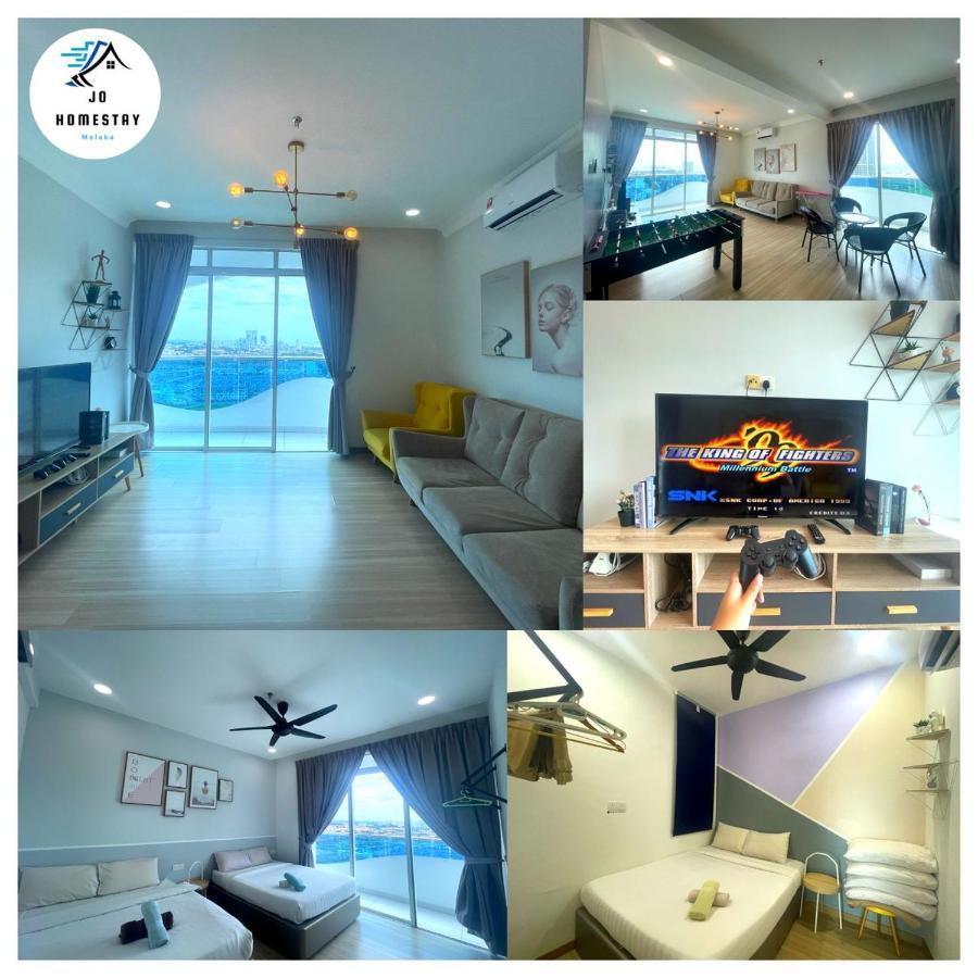 The Wave @2+1br Seaview / 10pax / 3 Balcony / 1km Jonker Pangsapuri *